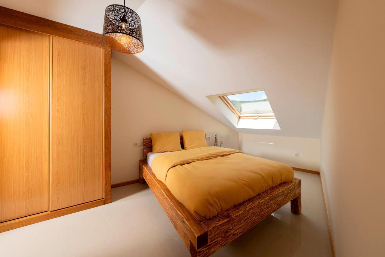 Apartamento Lura de Fisterra Playa de Langosteira en Finisterre con vistas al mar San Martín de Arriba Exterior foto