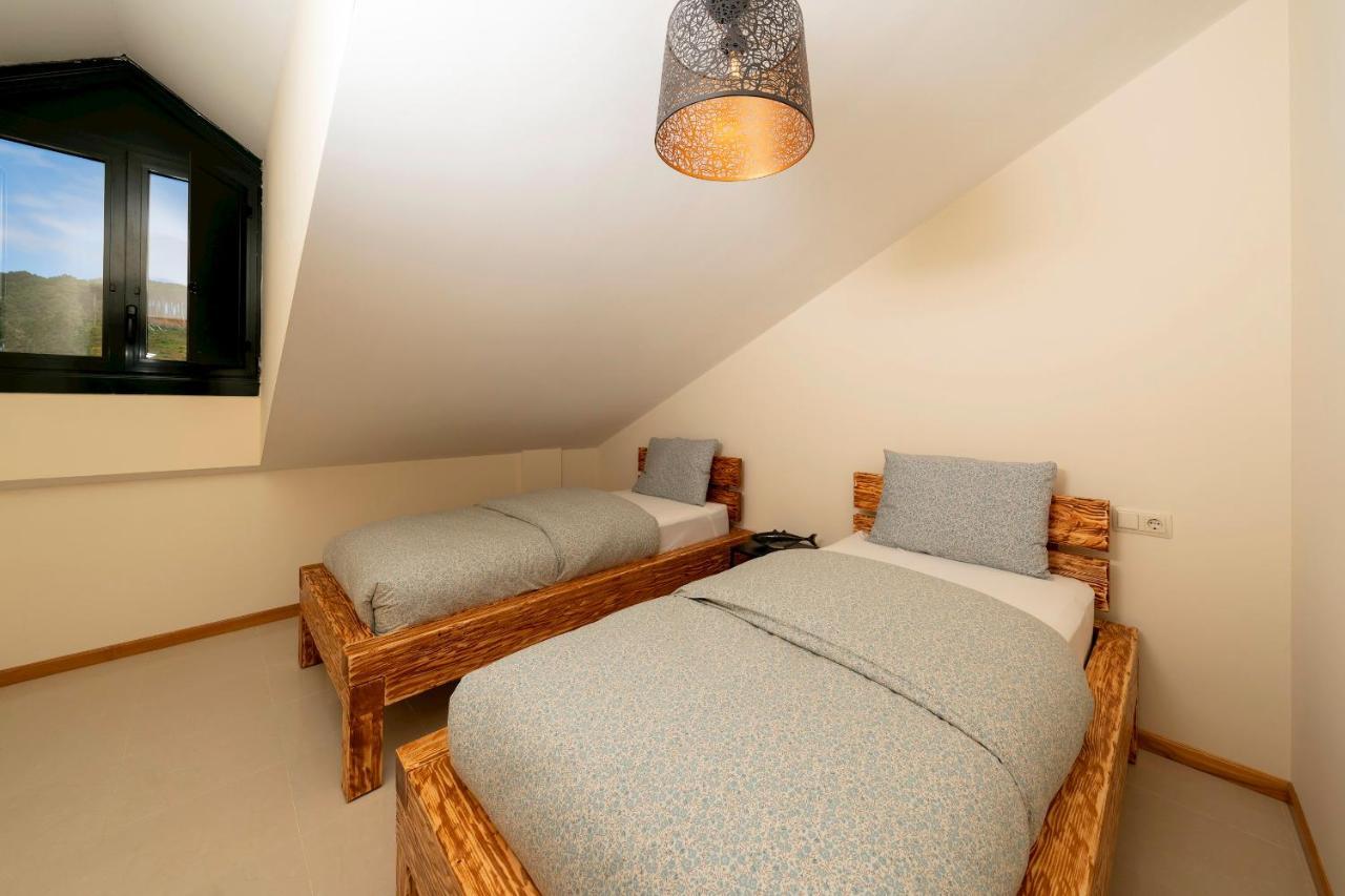 Apartamento Lura de Fisterra Playa de Langosteira en Finisterre con vistas al mar San Martín de Arriba Exterior foto